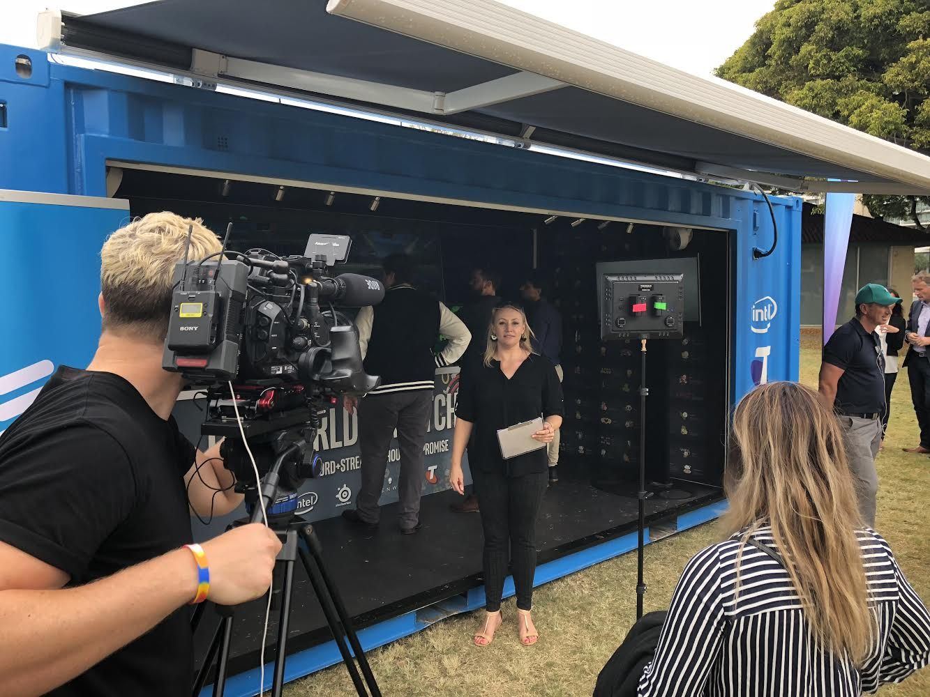 Telstra Intel 5G Internet Booth