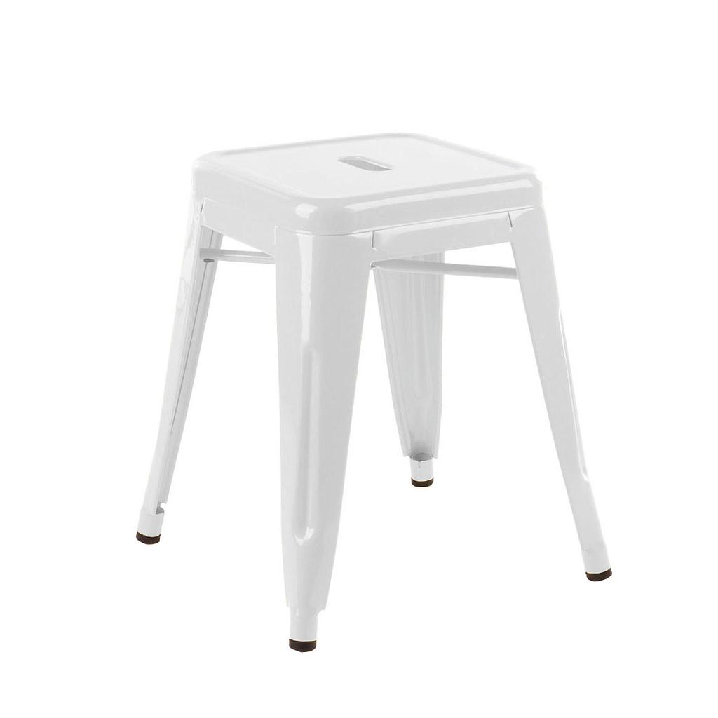 Stool - Tolix (white) - 450mmH