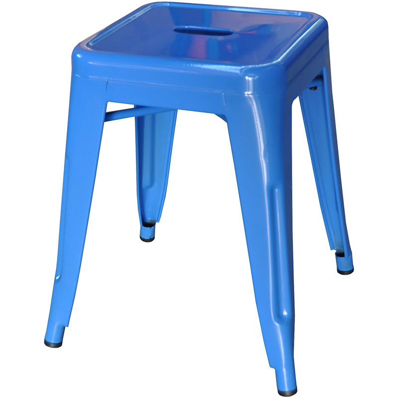 Stool - Tolix (blue) - 450mmH