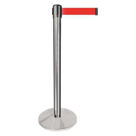 Tensile barriers - Chrome w/ red belt