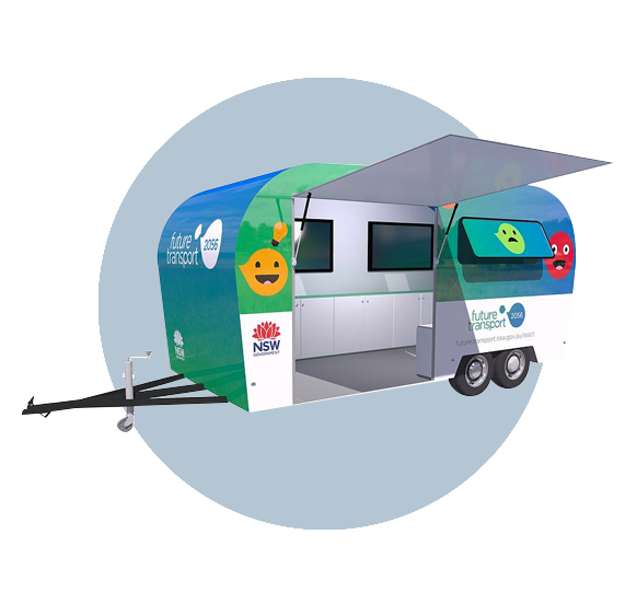 Graphic Wrap - Event Caravan - Mk 1