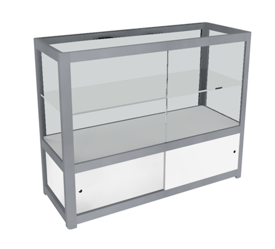 Display Case - Glass - Internal Storage