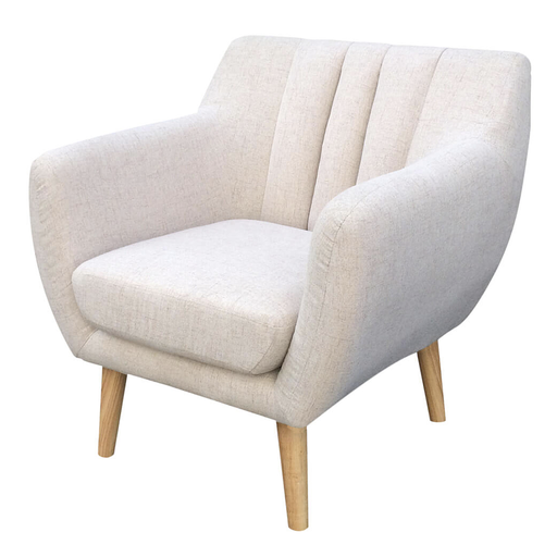 [Stock] Armchair - Ivory