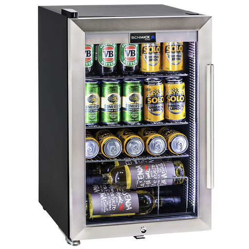 [Stock] Wine Fridge - Black & Stainless - Glass Door