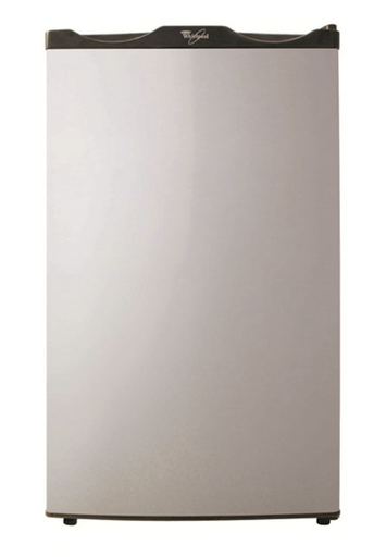 [Stock] Bar Fridge - Black & Silver - Solid Door